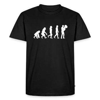 Tuba - T-shirt Premium bio Homme - noir - Devant - Nico (187cm)