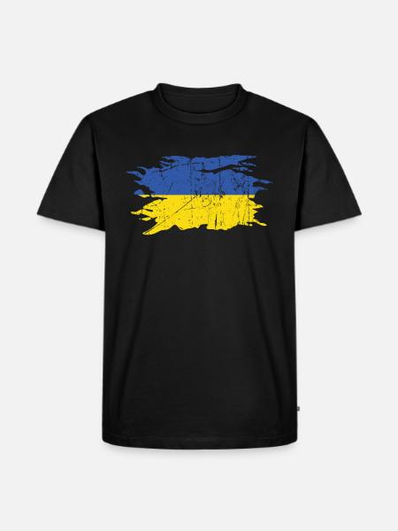 Ukraine - Men's Premium Organic T-Shirt - black