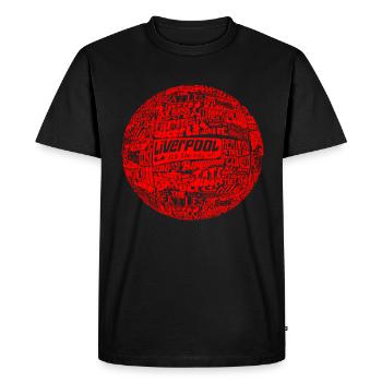 Liverpool - T-shirt Premium bio Homme - noir - Devant - Nico (187cm)