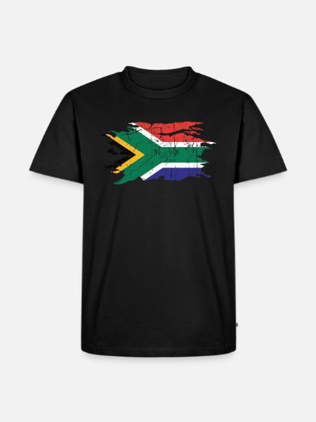 South Africa - Men's Premium Organic T-Shirt - black