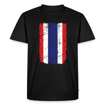 Thaïlande - T-shirt Premium bio Homme - noir - Devant - Nico (187cm)