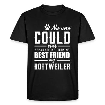 rottweiler - T-shirt Premium bio Homme - noir - Devant - Nico (187cm)