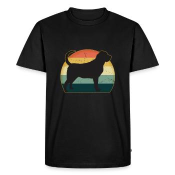 rottweiler - Men's Premium Organic T-Shirt - black - Front - Nico (187cm)
