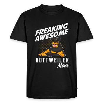rottweiler - Men's Premium Organic T-Shirt - black - Front - Nico (187cm)