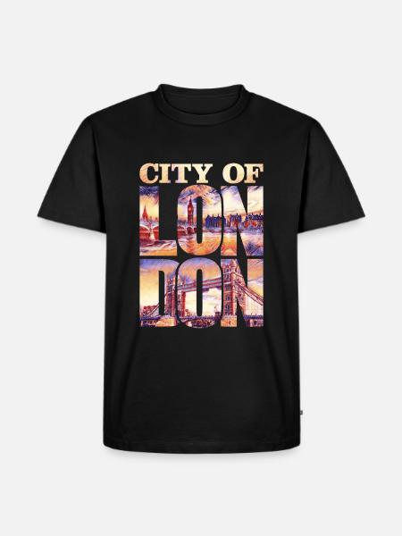 Londres - T-shirt Premium bio Homme - noir