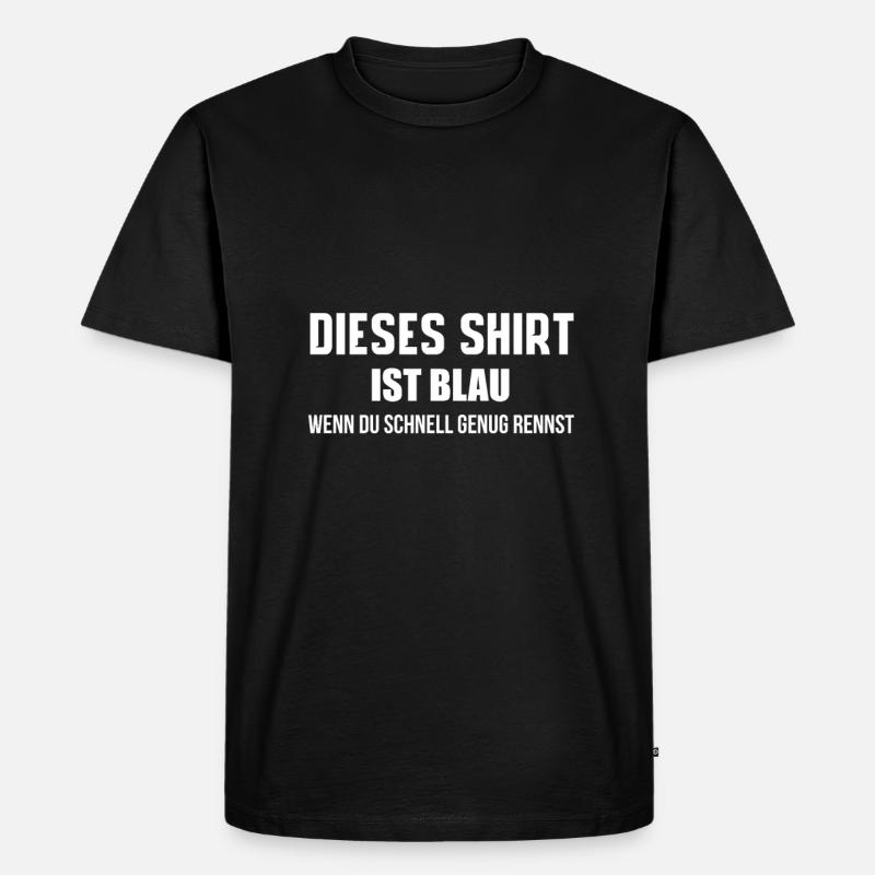 Physik - Männer Premium Bio T-Shirt - Schwarz