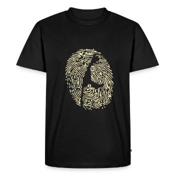 Sylt - T-shirt Premium bio Homme - noir - Devant - Nico (187cm)