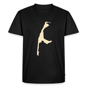 Sylt - T-shirt Premium bio Homme - noir - Devant - Nico (187cm)