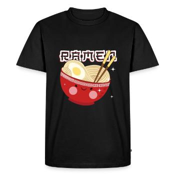 Japon - T-shirt Premium bio Homme - noir - Devant - Nico (187cm)