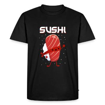 Japon - T-shirt Premium bio Homme - noir - Devant - Nico (187cm)