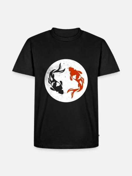 Japan - Men's Premium Organic T-Shirt - black