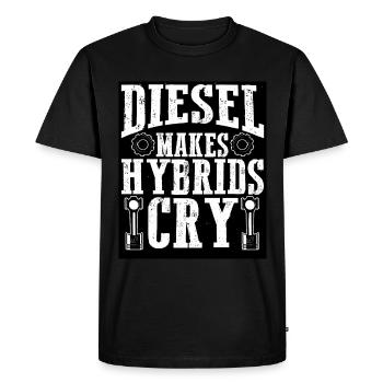 Auto Mechanic Mechanic Funny Auto Gift - Men's Premium Organic T-Shirt - black - Front - Nico (187cm)