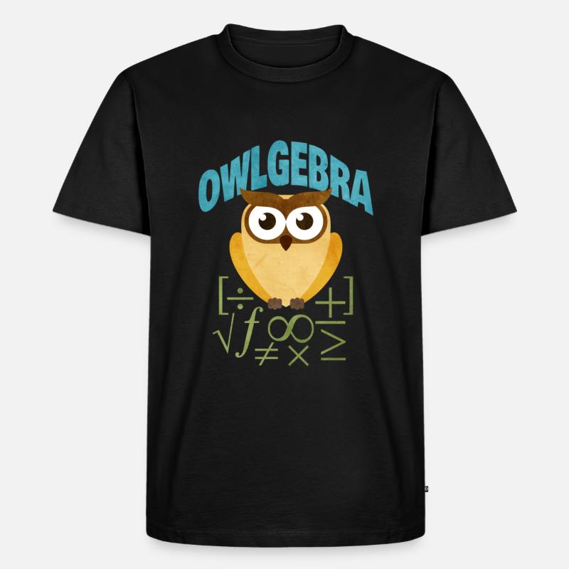 Mathematik - Männer Premium Bio T-Shirt - Schwarz