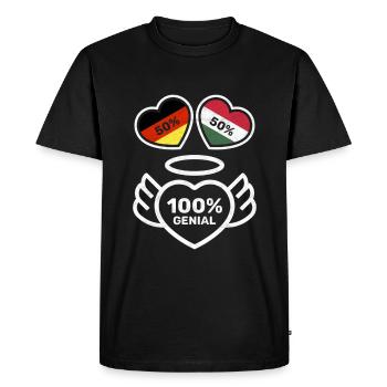 Ungarn Ungarn Geschenk Ungarn Geschenk Ungarn Lieb - Männer Premium Bio T-Shirt - Schwarz - Vorne - Nico (187cm)