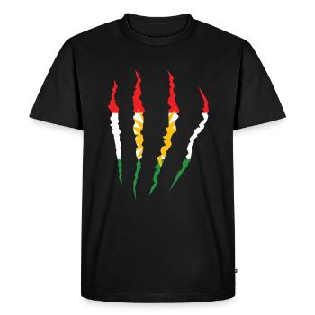 Kurdistan - T-shirt Premium bio Homme - noir - Devant - Nico (187cm)