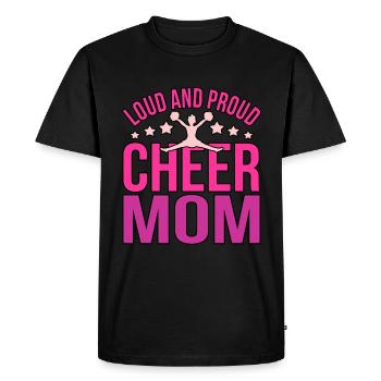 Cheerleading - T-shirt Premium bio Homme - noir - Devant - Nico (187cm)