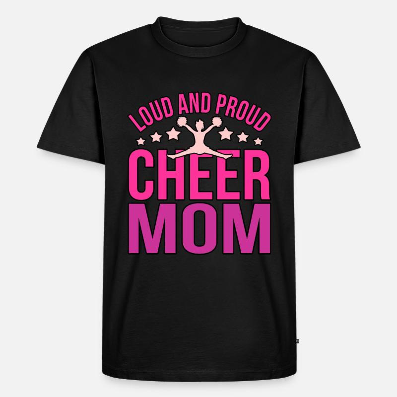 Cheerleading - Männer Premium Bio T-Shirt - Schwarz