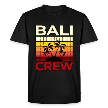 Bali - T-shirt Premium bio Homme - noir - Devant - Nico (187cm)