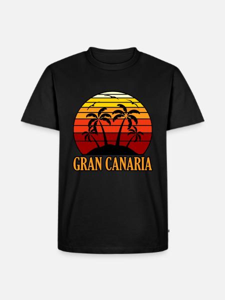 Gran Canaria - Men's Premium Organic T-Shirt - black
