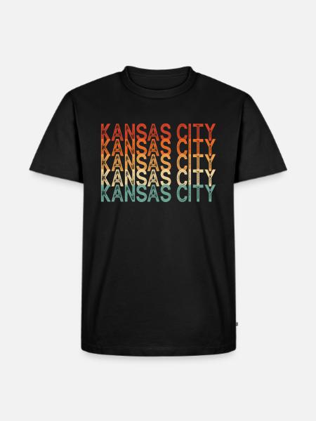 Kansas City Missouri - Men's Premium Organic T-Shirt - black