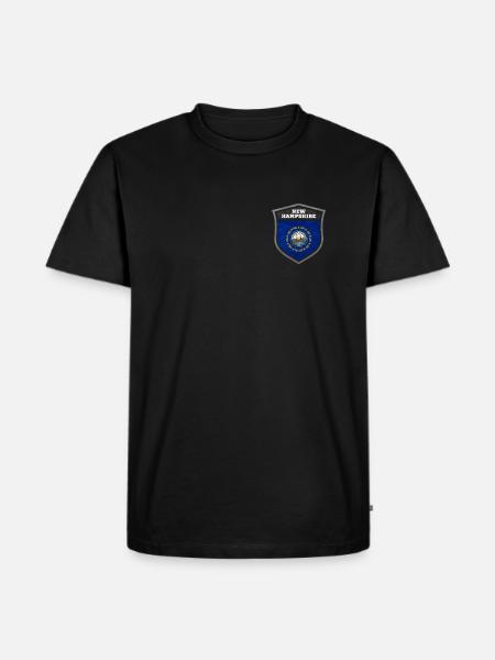 New Hampshire - Men's Premium Organic T-Shirt - black