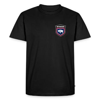 Wyoming - T-shirt Premium bio Homme - noir - Devant - Nico (187cm)