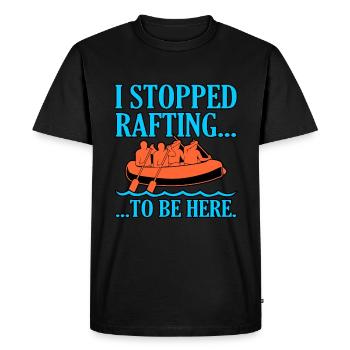 Rafting Extreme Hobby - T-shirt Premium bio Homme - noir - Devant - Nico (187cm)