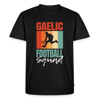 Gaelic football squad - Men's Premium Organic T-Shirt - black - Front - Nico (187cm)