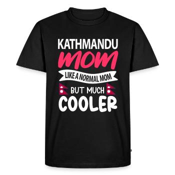 Kathmandu - Men's Premium Organic T-Shirt - black - Front - Nico (187cm)