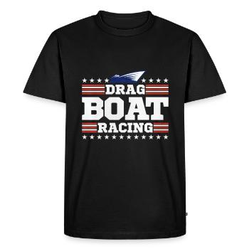 Dragon Boat Race Dragon Boat - T-shirt Premium bio Homme - noir - Devant - Nico (187cm)
