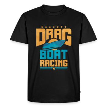 Dragon Boat Race Dragon Boat - T-shirt Premium bio Homme - noir - Devant - Nico (187cm)