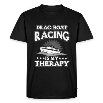 Dragon Boat Race Dragon Boat - T-shirt Premium bio Homme - noir - Devant - Nico (187cm)
