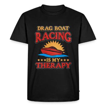 Dragon Boat Race Dragon Boat - T-shirt Premium bio Homme - noir - Devant - Nico (187cm)