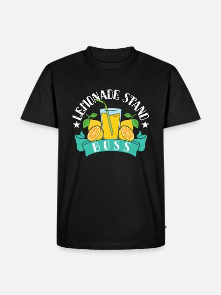 Stand de limonade Boss - T-shirt Premium bio Homme - noir
