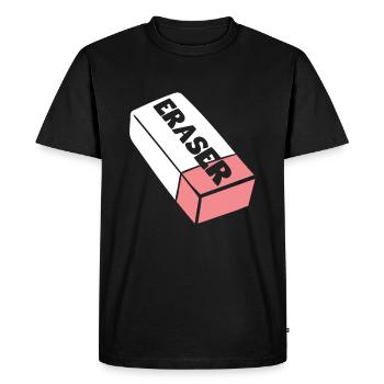 Costume de gomme - T-shirt Premium bio Homme - noir - Devant - Nico (187cm)