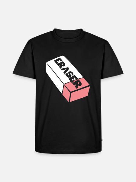 Eraser Costume - Men's Premium Organic T-Shirt - black