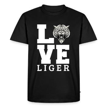 Cadeau amusant Liger - T-shirt Premium bio Homme - noir - Devant - Nico (187cm)