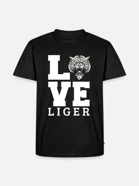 Liger Funny Gift - Men's Premium Organic T-Shirt - black