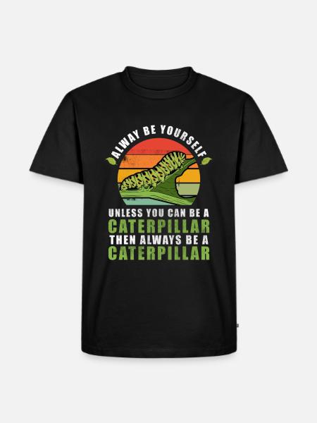 Caterpillar - Men's Premium Organic T-Shirt - black
