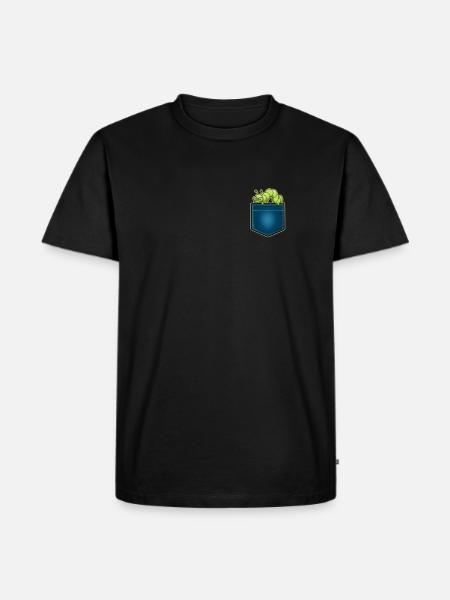 Caterpillar - Men's Premium Organic T-Shirt - black