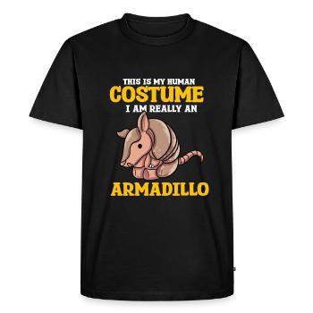 Cadeau de tatou - T-shirt Premium bio Homme - noir - Devant - Nico (187cm)