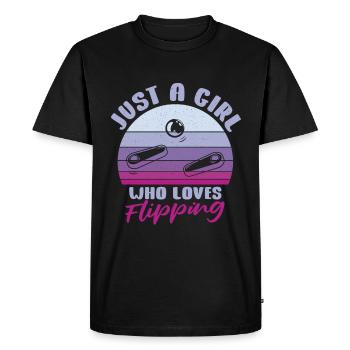 Flipper - T-shirt Premium bio Homme - noir - Devant - Nico (187cm)