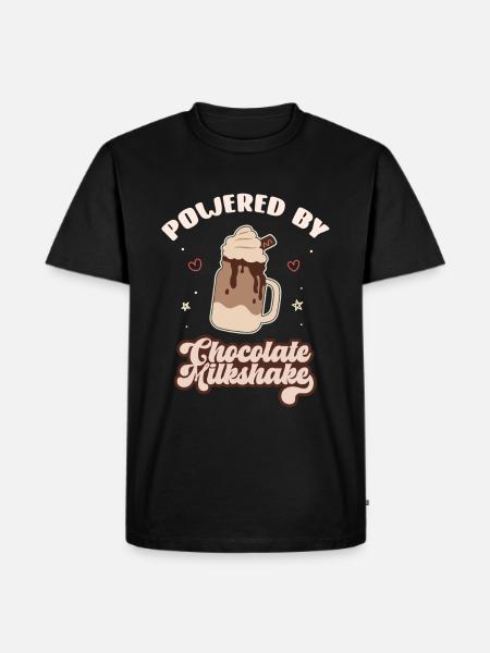 Milkshake Milk Drink Milk Gift - Men's Premium Organic T-Shirt - black