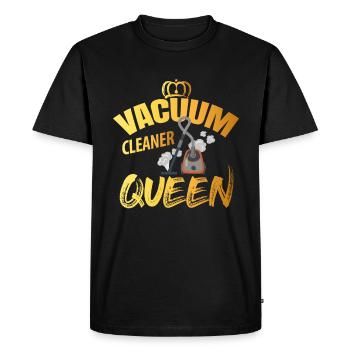 Vacuum cleaner queen - Men's Premium Organic T-Shirt - black - Front - Nico (187cm)
