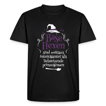 Evil witches Women Black humor - Men's Premium Organic T-Shirt - black - Front - Nico (187cm)