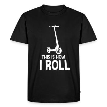 Scooter Scooter Scooter Cadeau - T-shirt Premium bio Homme - noir - Devant - Nico (187cm)