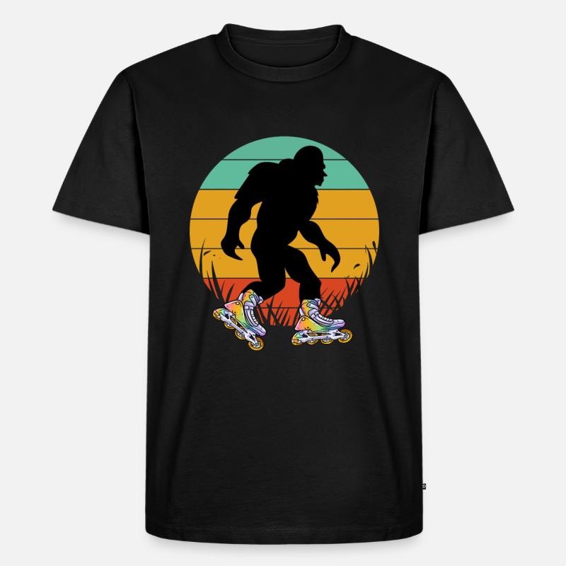 Inline Skating Inline Skating Gift - Men's Premium Organic T-Shirt - black