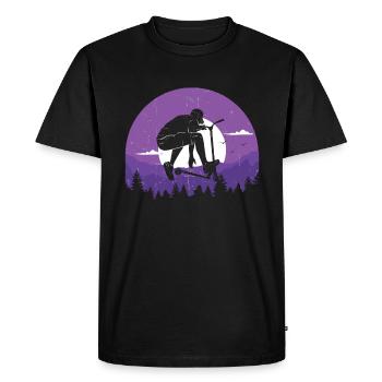 Scooter Scooter Scooter Cadeau - T-shirt Premium bio Homme - noir - Devant - Nico (187cm)