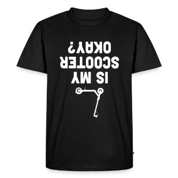 Scooter Scooter Scooter Cadeau - T-shirt Premium bio Homme - noir - Devant - Nico (187cm)