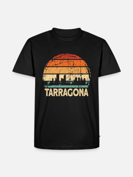 Tarragona - Men's Premium Organic T-Shirt - black
